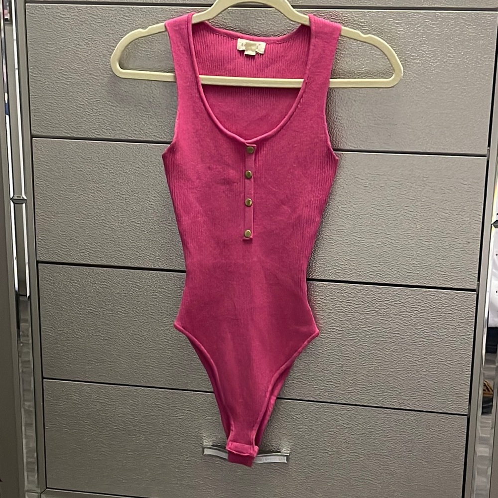 Pink bodysuit